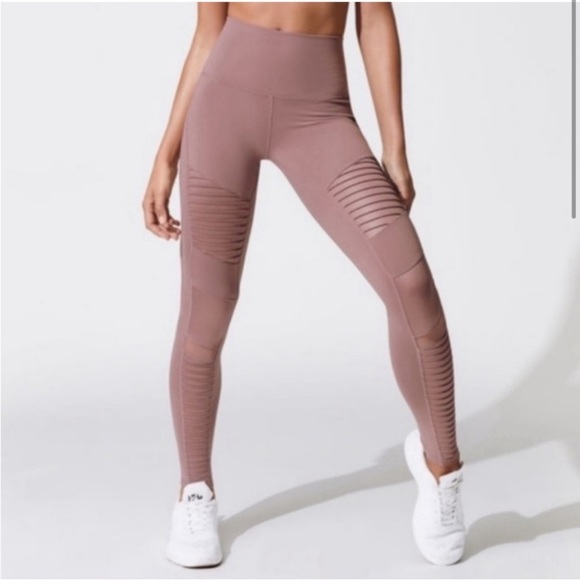 ALO Yoga Pants - ALO moto leggings sz Medium